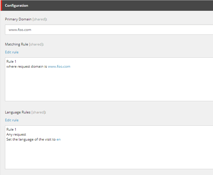 FXM Domain Matcher